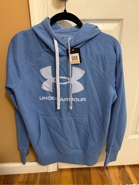 Under Armour Women’s Blue Logo Hoodie Sweatshirt